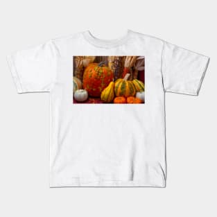 A Thankful Autumn Still life Kids T-Shirt